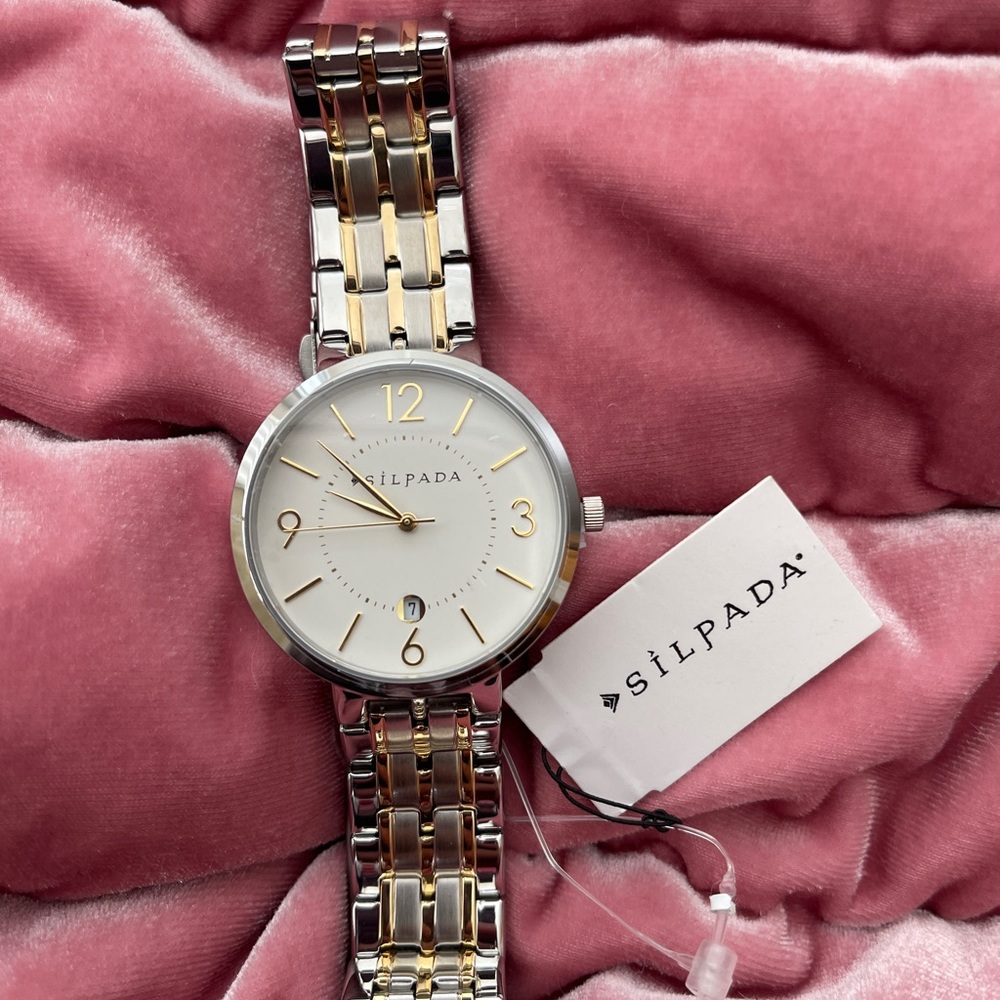 NWT Silpada Stainless Steel Watch